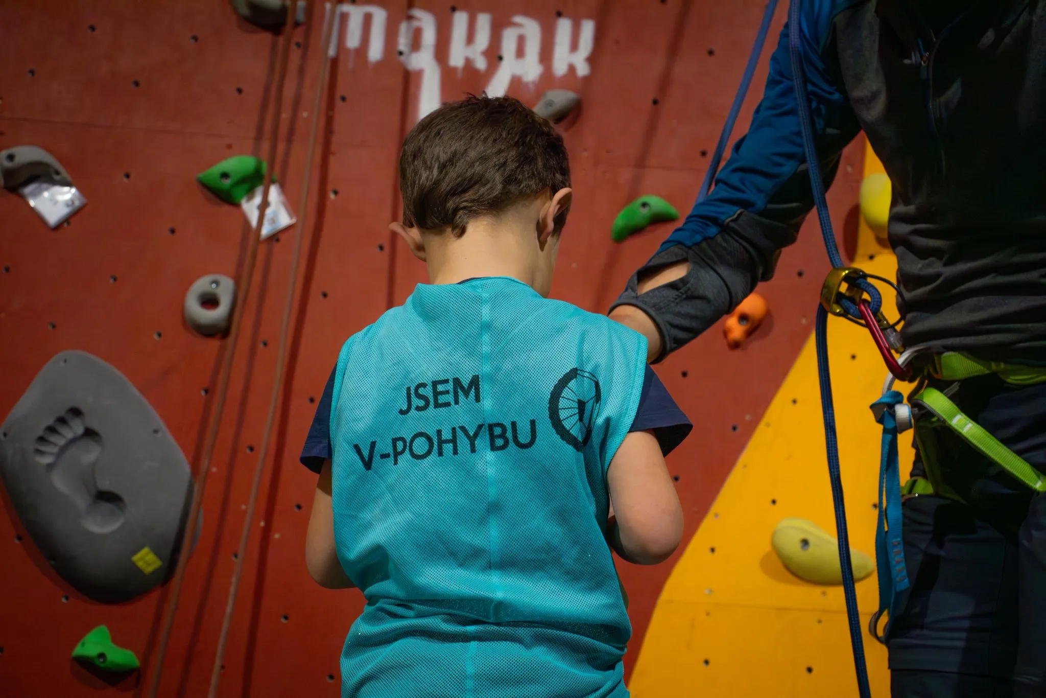 Lezecká Aréna climbing wall